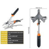 0-135 Degree Adjustable Angle Scissors Miter Cutter Angle Shear Hand Shear Pipe Scissors Cable Hose Wire Trunking Duct Cutter