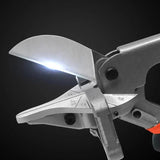 0-135 Degree Adjustable Angle Scissors Miter Cutter Angle Shear Hand Shear Pipe Scissors Cable Hose Wire Trunking Duct Cutter