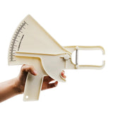 0-80mm Body Fat Measure Tester Analyzer Sebum Caliper Clamp Shaped Ruler Skinfold Test Instrument Measuring Tape
