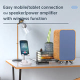 Bluetooth 5.3 Audio Receiver USB U-Disk Play Wireless Adapter R/L RCA/3.5MM AUX/Optical Fiber Jack For Car Kit Speaker Amplifier