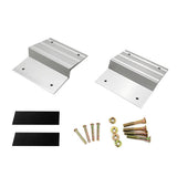 Truck Loading Ramp Kits - 8inch Aluminum Alloy Ramps with Bracket and Rubber Feet for Lawn Mower, Car, and Truck