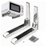 Support Frame Steel Foldable Stretch Shelf Rack Microwave Oven Wall Mount Bracket Stainless Sier