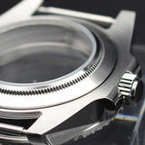 40Mm Stainless Watches Case Sapphire Glass Parts Fit Nh35A Nh36A Movement No Date Window Solid Steel Back Cover