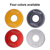 2Pcs Aluminum Alloy 3 Way Toggle Switch Washer Pickup Selector Ring for LP EPI Electric Guitar Part