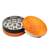 CRUSHER Hamburger Cigarette Mill Grinder 3 Layers Tobacco Herb Grinders Diameter 55mm Herbal Crusher for Smoking Accessories