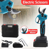 Brushless Pruning Shears Tool Pruner Cordless Electric Garden Scissors Fruit Tree Compatible Makita 18V