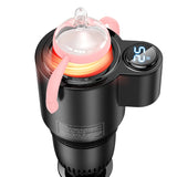 Car 12V Heating Coog Intelligent Beverage Holder Smart 2-In-1 Cup With Temperature Display