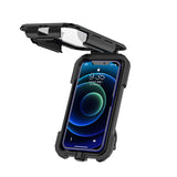 Motorcycle Waterproof Phone Holder for Bike/Bicycle/Motorcycle Handlebar Mount Rearview Mirror Touch-Screen