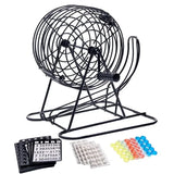 Deluxe Bingo Set Cage Lottery Ball hine With Visible Window For Events Celebrations And Game Nights