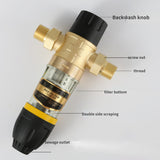 1PC Pre filter Sediment Water Filter Central Prefilter Purifier System Backwash Stainless Steel Mesh water purifier accessories