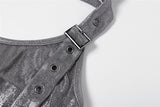 Women's Solid Color Slim Fit Fashion Hooded Halterneck Vest Women