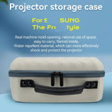 Carrying Case H3001 Travel Carry Projector Bag for Samsng The Frestle Zipper Protector 14x13x27.5CM