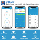 Wellue Checkme O2 Max Spo2 Fiess Watch With Heart Rate Sleep Monitor Bluetooth 4.0 Pulse Oximeter Sound Alarm