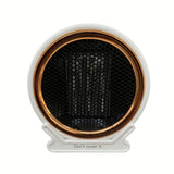 1pc Small Heater With Heating And Fan Modes Hot Wheel Heater Electric Heating Small Solar Table Small Fast Heating Heater For Home Office
