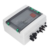 DC500V PV Combiner Box 4 Strings Waterproof Solar Combiner Box with 15A Fuse 63A Surge Arrester