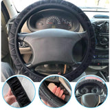 Soft Winter Warm Steering Wheel Cover Protector Decoration Super Thick Plush Collar for Women Man Car Accessories