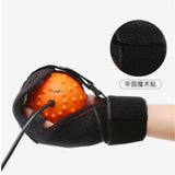 Hand rehabilitation training equipment stroke hemiplegia Electric hot compress massage ball home five-finger split fingerboard