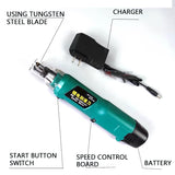 Newly Upgraded Electric Copper Enameled Wire Peeling Paint Scraper Motor Repair Tool Rechargeable Version