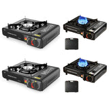 Camping BBQ Stove Cooking Tools Portable Cassette Furnace Barbecue Accessories Cartridge Cooker Outdoor Gas Burner