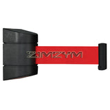 5m 10m Wall Mounted Bollard Barriers Plastic Retractable Belt With Magnet Fence Guardrail Warning Tape