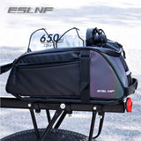 ESLNF Waterproof Tail Outdoor Large Capacity Storage Mountain Bike Riding Seat Saddle Bag Accessories