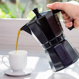 1pc Classic Stovetop Espresso And Coffee Maker, Moka Pot For Italian And Cuban Café Brewing, Greca Coffee Maker