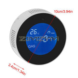 Tuya Wifi LPG Natural Alarm Combustible Gas Leak Detector LCD Display Smart Life App