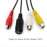 CVBS Converter USB Video Capture Card USB 2.0 Audio Video Adapter Accessories For Computer DVD Camcorder