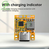 2/3S Mini Lithium-ion Battery Module Type-C Interface Support QC Fast With Charging Indicator Light