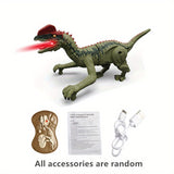 Children's Five Channel Remote Control Spindback Dragon Sound Light Electric