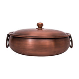 Copper Hot Chafing Dish - Reinforced, Sturdy For Party, Picnic & More