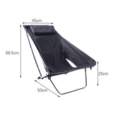 Camping Adult Outdoor Furniture Portable Folding Chair Seat for Hiking Backpacking Picnic Travel Fishing
