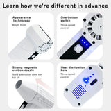 Air blower 140000RPM Turbo Jet Brushless Motor Handheld Duct Fan 62M/S Portable Type-C Charging with Power Display ventilado