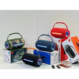Colorful Lamp Subwoofer Waterproond Dustproof Bluetooth Speaker Outdoor Professional Mini Party Box Speakers