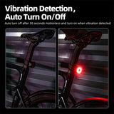 XOSS XR Pro Tail Automatic Brake Sensing Team Sync Bicycle Rear Light 4 Mode Rechargeable Waterproof Cycg LED Taillight