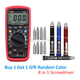 AC DC Volt Current Resistance Capacitance Frequency Tester UNI-T UT61E LCD Display Digital Multimeter