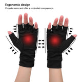 Open Finger Arthritis Compression Copper Infused Content Therapy Gloves Posture Health Care Body Hand Corrector