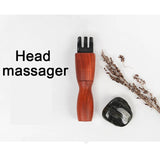 Electric head pressure release muscle relaxation warm moxibustion scalp meridian claw neck and back massager