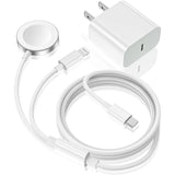 Apple Watch Quick Charger, 2-in-1, Updated, USB C, iPhone, 15W