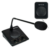 RT9909 waterproof intercom, hospital train station counter ticket window mute function