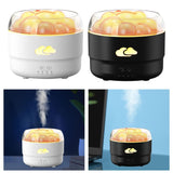 Essential Oil Diffuser Table Timer Mist Desk Air Humidifier LED Night Lights for Hotel Bedroom Fireplace Office Yoga
