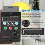 400W UX-52 AC220V Multifunctional Speed Pinpoint Controller Forward &amp Backward Motor Governor
