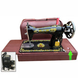 Desktop Old-Fashioned Household Electric Sewing Machine Head - Small Sewing Equipment.