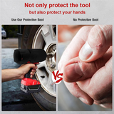49-16-2767 High Protective Boot for Milwaukee M18 FUEL Torque Impact Wrench 2767-20 & 2863-20 Red