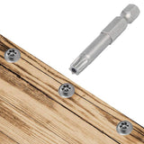 24 Pack Torx Head Screwdriver Bit Set 1/4 Inch Hex Shank T5-T40 Star Screwdriver Tool Kit With 2 Pack Handle