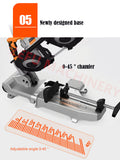 Portable 220V Electric hine Capacity Hand held Band Saw For Cutting Stainless Steel Aluminum Metal PVC Wood
