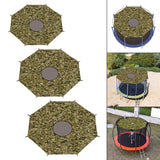 Sunshade Trampoe Top Cover Rainprooccessories Waterproof Sturdy Awning for Outdoor Backyard Playground