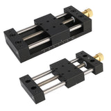 Manual Translation Displacement Station Precision 40x70mm Platform Sliding Table Fine‑Tuning ear Stage X-Axis