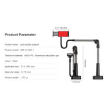 Gooseneck phone holder Lazy Mobile Phone Holder Arm Flexiblewith Wireless Remote Flexible Long Arm Overhead Mount Clamp