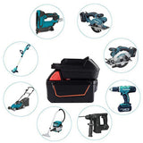 DM18M Adapter for /Milwaukee 18/20V Covert to 18V Li-ion Battery with USB Charging Interface